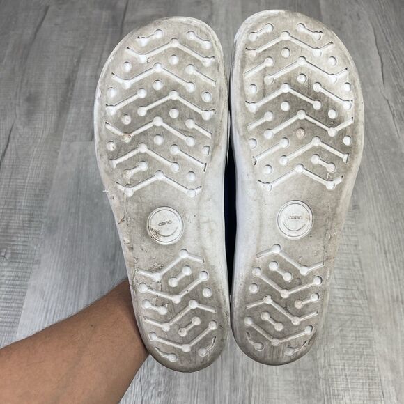 Origo Barefoot Everyday Gen 3 Mens 12 Canvas Cotton Shoes Navy Blue EUC Vivio S - Picture 10 of 10